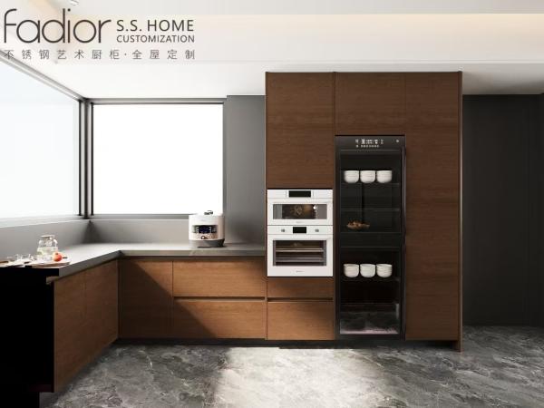 Cuisine personnalisée en acier inoxydable Fadior