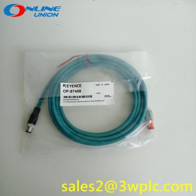 M12 4 Pin RJ45 KEYENCE OP-87458 Ethernet Cable NFPA79 Compatible Straight Cable 5 M