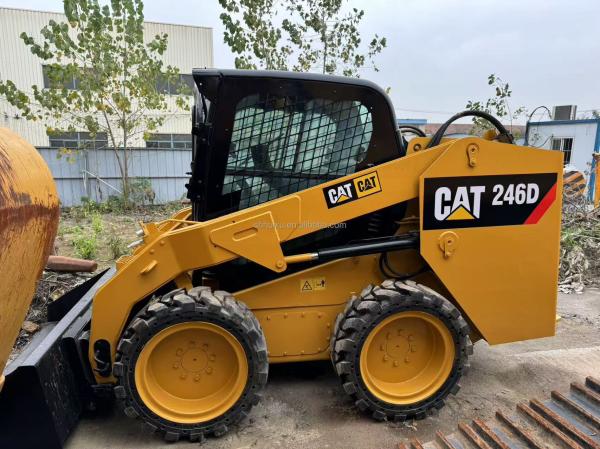 Cat 246 Skid Steer Loader Compact High-Capacity & Versatile For Construction