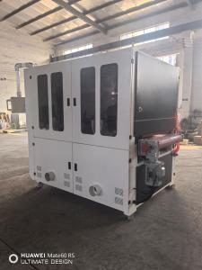 High Speed Automatic Metalworking Belt Sander For Floors Sheet Metal For