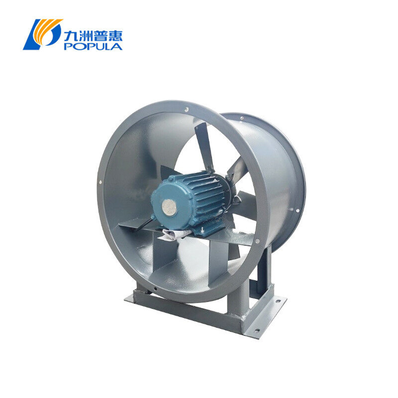 Explosion Proof Duct Axial Fan Large Volume Industrial Axial Fan For Factory Workshop