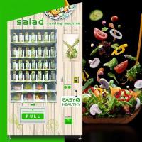 Alimento saudável fresco da salada da máquina de venda automática 550w da bebida fresca do fruto