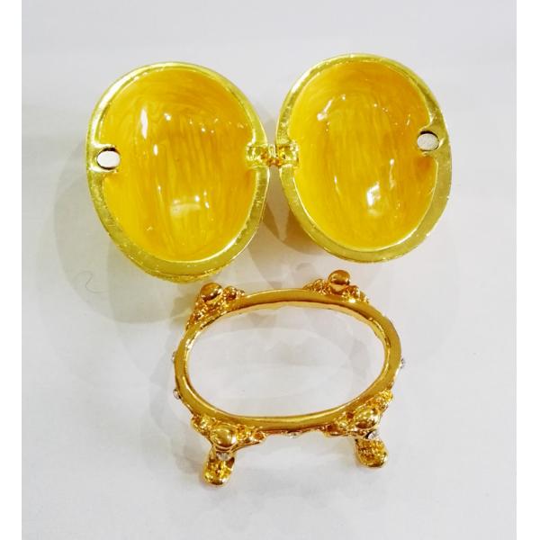 Easter egg jewelry box metal Easter egg jewelry boxes