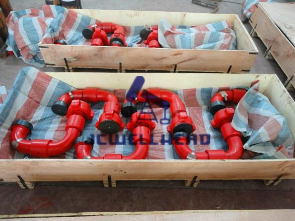 Junção de giro integral de Chiksan dos encaixes de tubulação do aço da liga para a operação de cimentação do poço de petróleo