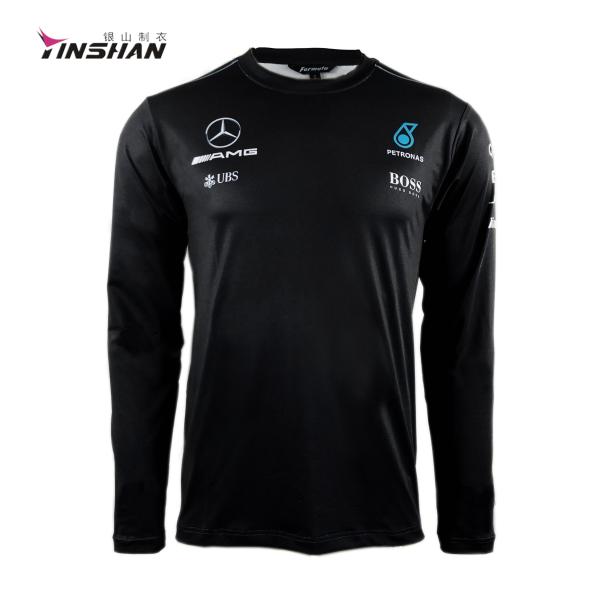 Breathable Custom Fabric Weight Printed Long Sleeve Sportswear for Quick-Drying Riding