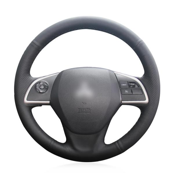 Accessories Artificial Leather Steering Wheel Cover for Mitsubishi Outlander Mirage ASX L200 2012 2013 2014 2015 2016