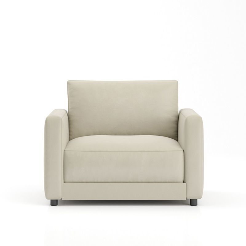 Solid Wood Frame Office Reception Sofa Multiple Sizes Waiting Room Sofas