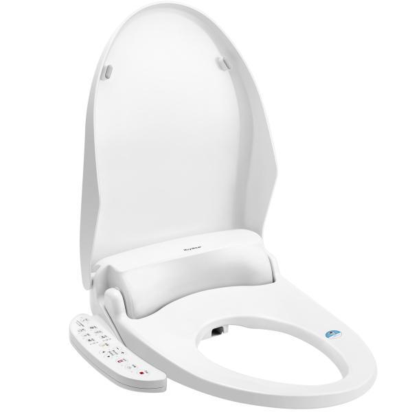 White Appearance Automatic Bidet Toilet Seat With Stainless Steel Nozzle