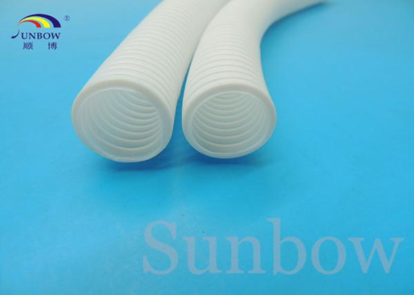 White Corrugated Pipes Corrugated Plastic Pipe Automobile 0.5mm-30mm
