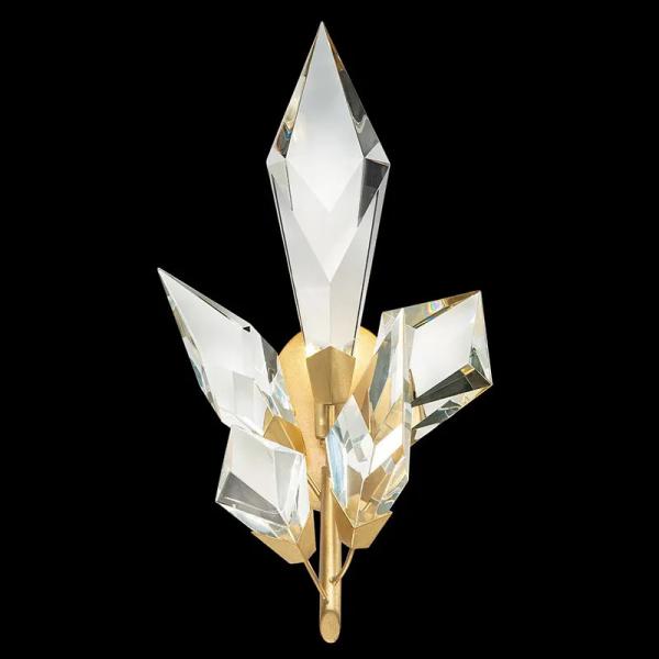 Креативный современный кристаллический стеклянный стеклянный шрифт с прозрачным стеклянным оттенком