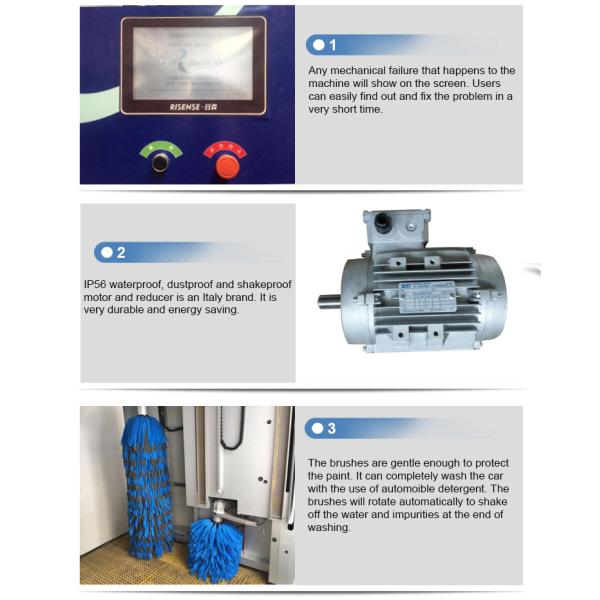 5 щетки Катар Автоматическая машина для стирки автомобилей для Дохи