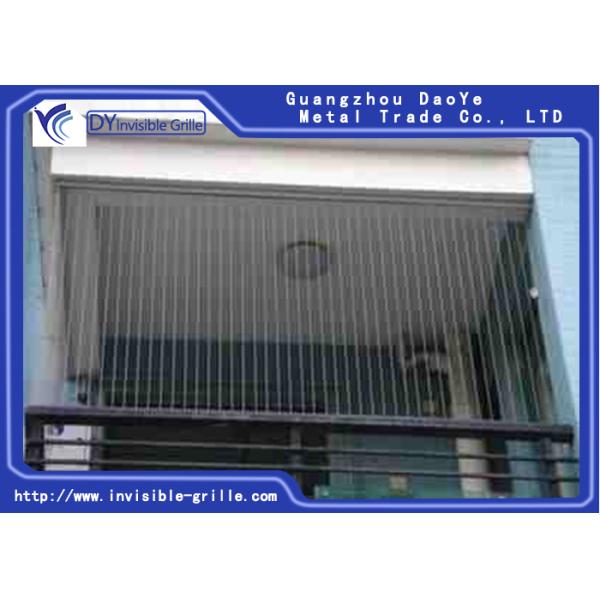 Гриль алюминиевого окна пусковой площадки 2.5mm рамки двойного невидимый