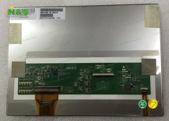 A070VW05 V0 7.0 inch AUO LCD Panel /  AUO Display Panel 152.4×91.44 mm Active Area