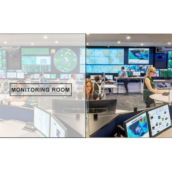 0.88mm 65 Inch Narrow Bezel LCD Video Wall 4K Resolution For Advertising