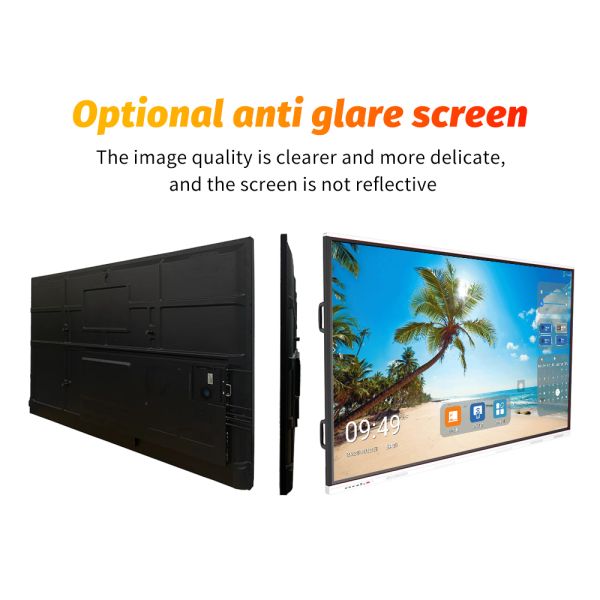 4K UHD Display Touch Screen Smart Board With 20 Point Touch Recognition