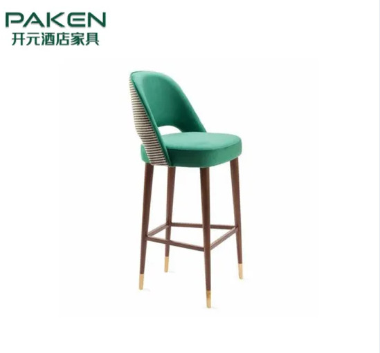 OHSAS18001 Melamine Surface Hotel Bar Counter Chair