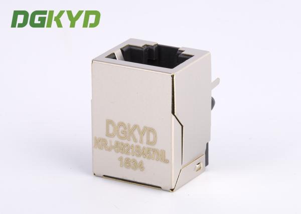 21.3mm 1X1 escolhem o jaque RJ45 modular protegido porto sem transformador