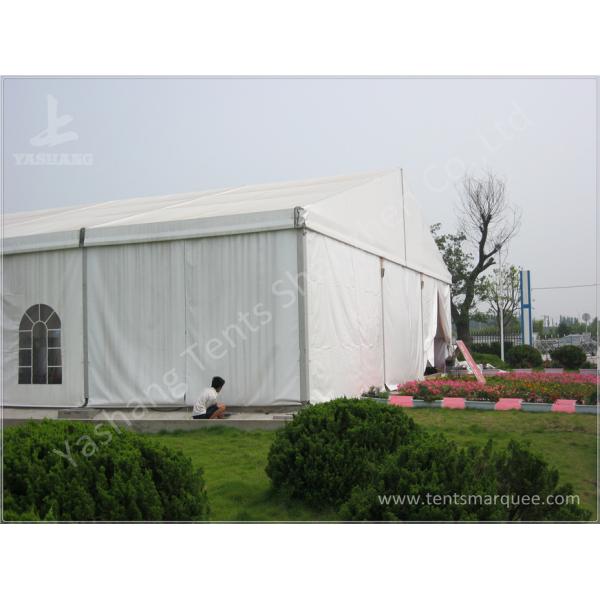 Enclosed Space Elegant Wedding Event Tent Clear Span Marquee White Canopy