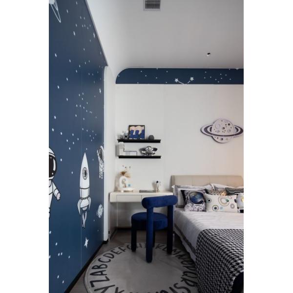 Стильный практичный стальной гардероб Детский гардероб с 150-градусным открытием дверей