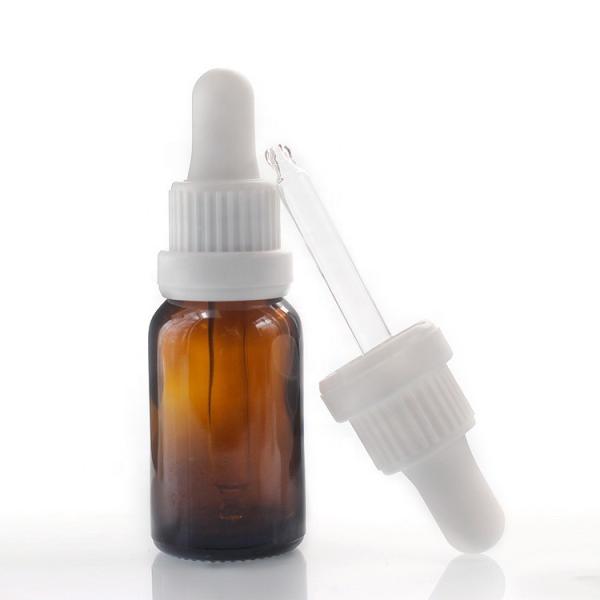 Бутылки эфирного масла бутылки 15ml капельницы Брауна алюминиевой завинчивой пробки стеклянные