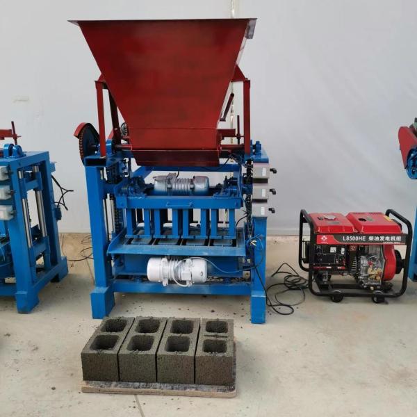 New Product 4-35b Model High Quality Semi-automatic Brick Making Machine for Construction Projects