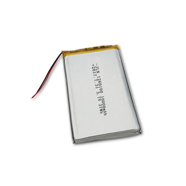 500 Cycle PL1260100 37Wh 10000mAh 3.7 V Lipo Battery