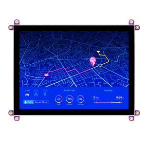 Panneau LCD 8 pouces 1024x768 HI avec le toucher capacitif TFT-080T61SVHDVNSDC