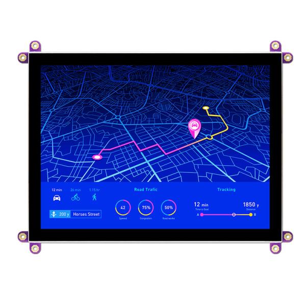 Panneau LCD 8 pouces 1024x768 HI avec le toucher capacitif TFT-080T61SVHDVNSDC