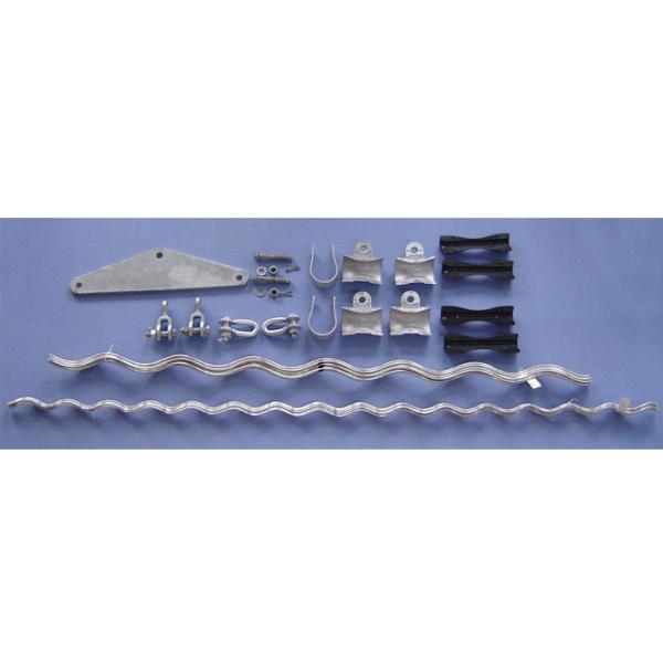 Fiber Optic Cable High Voltage Dead End Guy Wire Grips