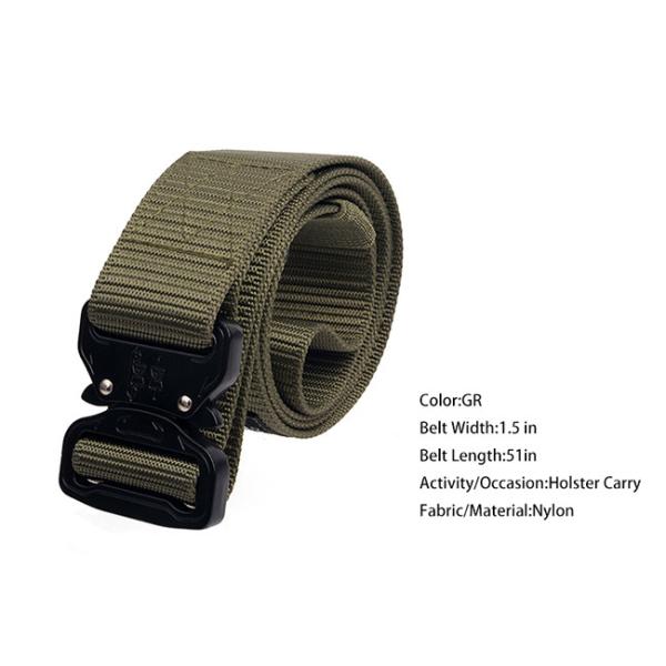 Outdoor Hunting Accessories Tactical Cobra Nylon Belt / Cobra Buckle