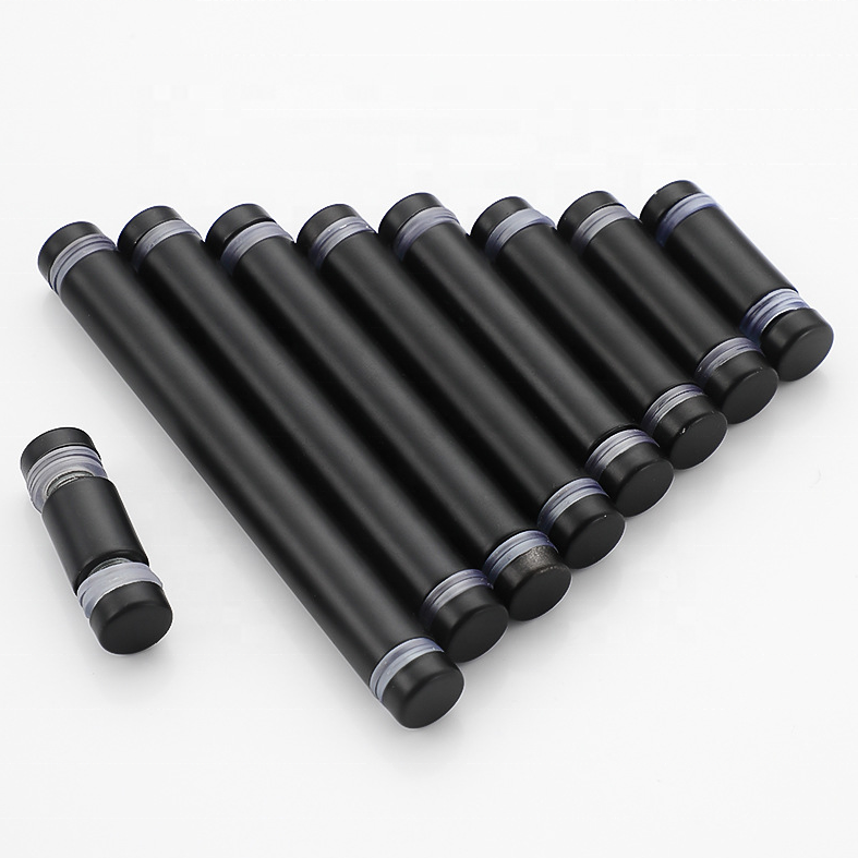 Stainless Steel Double Head Advertising Screw for Acrylic Glass Standoff Spacer 12*30mm M8 Passivated
