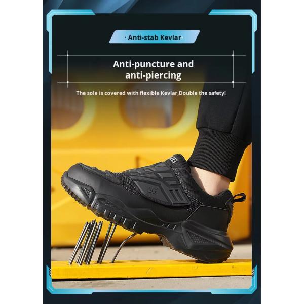 Electrical Safety Shoes Men'S Insulated 6kv Work Shoes TPU Mesh With Kevlarr Anti Stab Safety Shoes Plastic Toe Anti-smashing