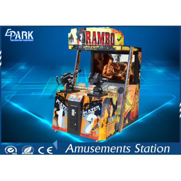 Digital 3D Display Shooting Arcade Machines With Interactive Sound System