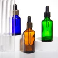 10 ml de óleo essencial amarelo mate congelado garrafa de vidro e garrafa de óleo essencial de vidro com contagotas