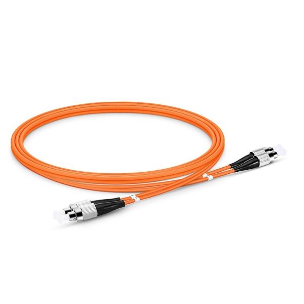 Multimode Optical Fiber Patch Cable Robust Connector Engineered for Data Center Applications and Network Backbone Systems