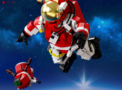 Buildings Theme 2119pcs Spaceman Building Block Toys Perfect for Christmas Gifts Sets