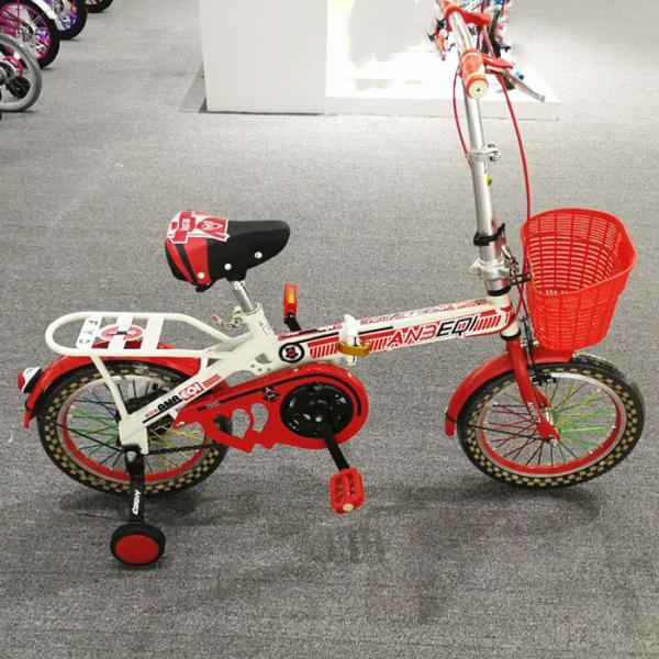 16 дюймовый мини детский складный велосипед легкий односкоростной