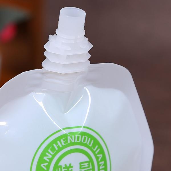 100ml / 250ml Juice Liquid Spout Bags Clear Plastic Disposable Fruit Juice Pouch