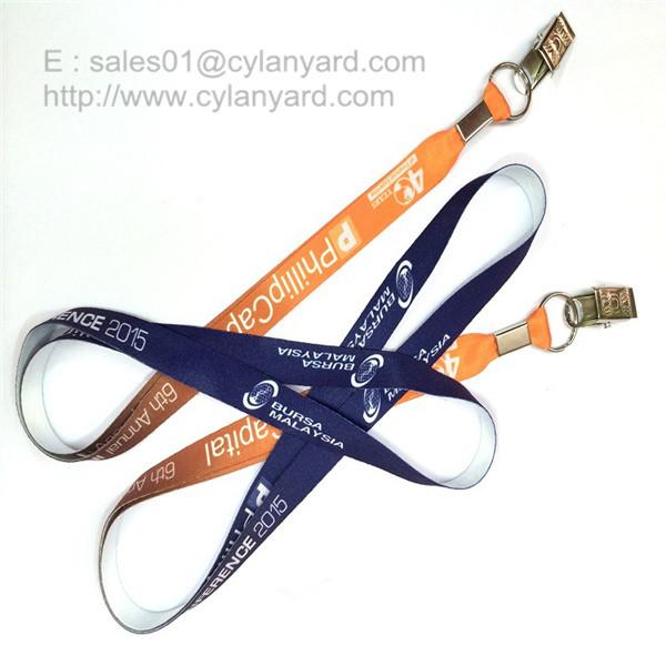 Custom sublimated full color neck lanyards wholesale cheap pricing