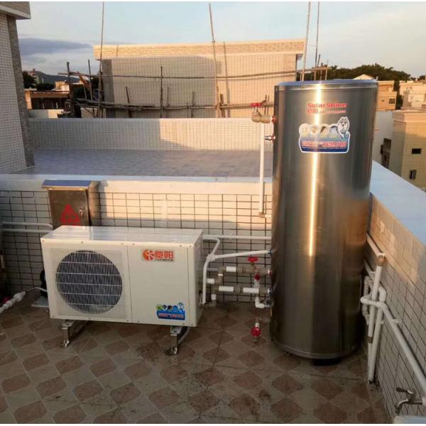 Safety Most Efficient Heat Pump Water Heater Galvanized Sheet Housing Material