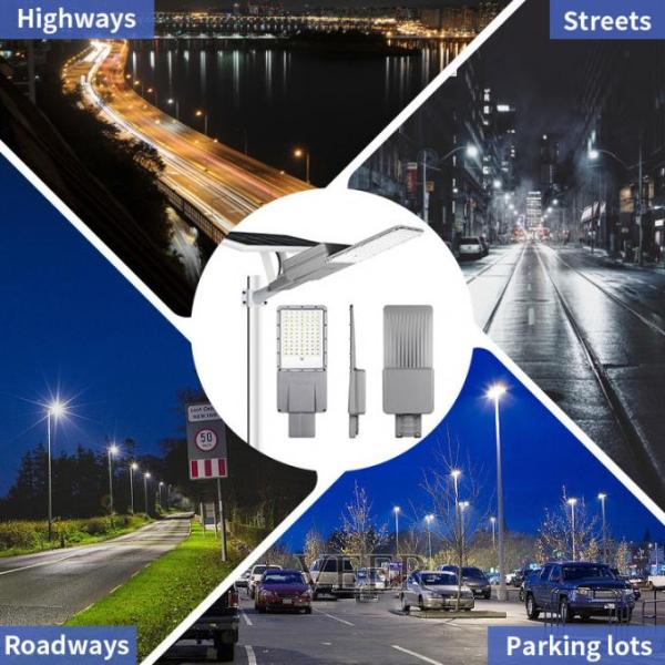 Алюминиевые наружные солнечные уличные фонари 100W 200W 300W 400W IP66