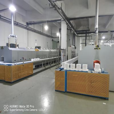 Alumina de alta temperatura da estufa do empurrador industrial não padrão para pulverizar o gás da aglomeração