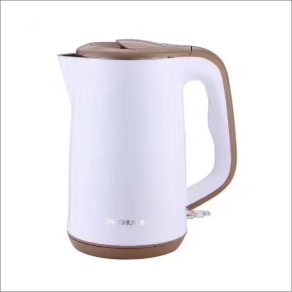 2.0L Cordless Big Size Electric Water Kettle Double Wall Electric Kettle Stainless Steel