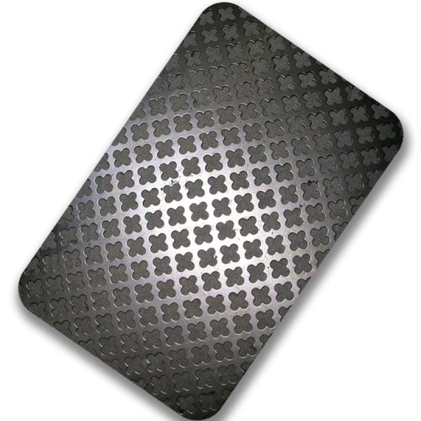304 0.5mm 0.7mm 0.8mm Perforated Stainless Steel Sheet Wall Covering