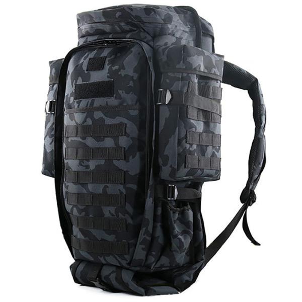 Unisex 70L Green Backpack for Outdoor Sports Cell Phone Pocket and Interior Included