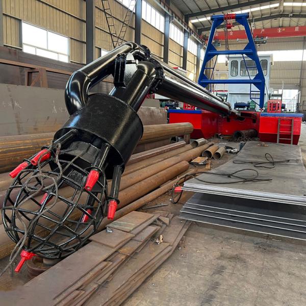 10 Inch Anti-Corrosion Steel Cutter Suction Sand Dredging Machine 150m3/ Hour