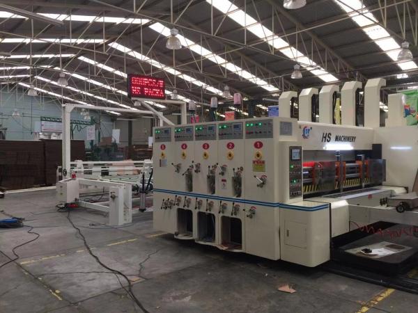 Entalhando cortador de dado ondulado de Slotter da máquina de impressão de Flexo da caixa auto