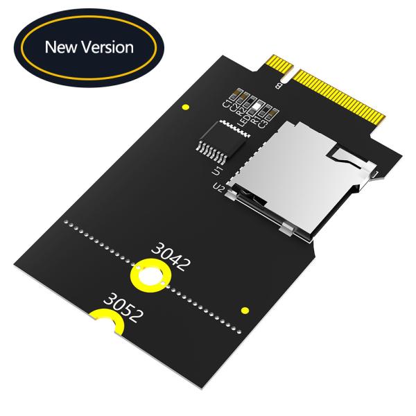 Micro SD Card TF SDHC SDXC To NGFF Ключ B Адаптер поддерживает шину USB, а не шину SATA