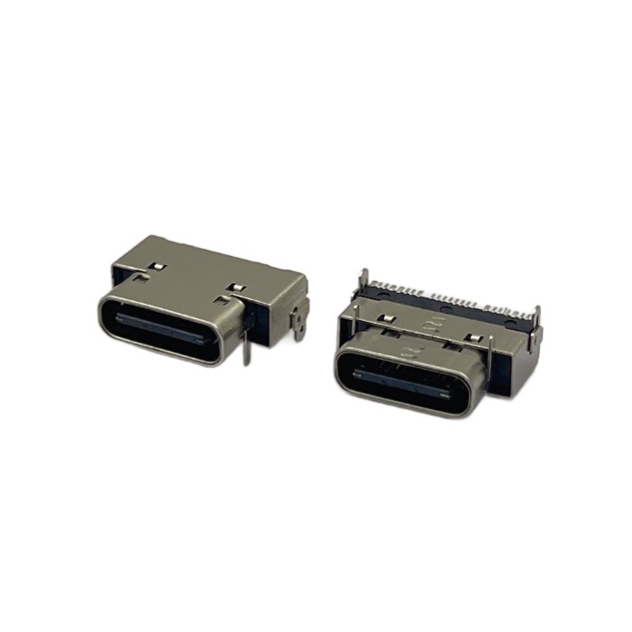 SMT USB3.2 GEN2 Коннекторы типа C Микро USB приемник 24Pin CH1.61mm L8.3mm
