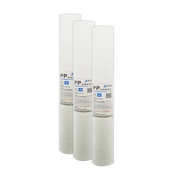 Durable Domestic QQQ-005 20 Inch pp Cotton Filter element for Seawater Desalination Industry